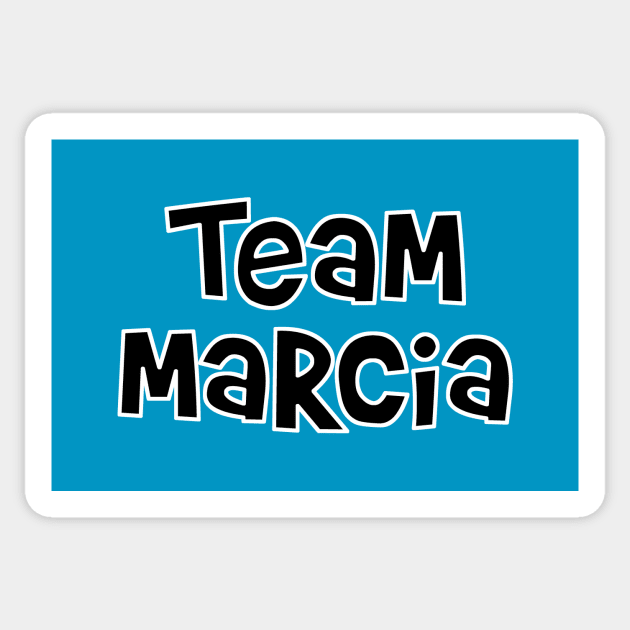 Team Marcia Sticker by GloopTrekker